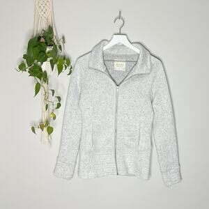 Altar'd State Light Grey Zip Up Jacket